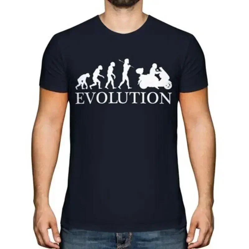 Scooter Evolution Of Man Herren T-Shirt Geschenk Stunt
