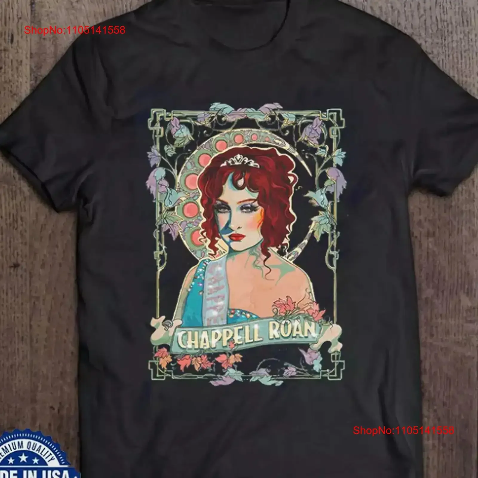 

Черная футболка с портретом Chappell Roan, полный размер S 5XL SS200, винтажная стираная повседневная модная слегка мужская графика, мягкая универсальная