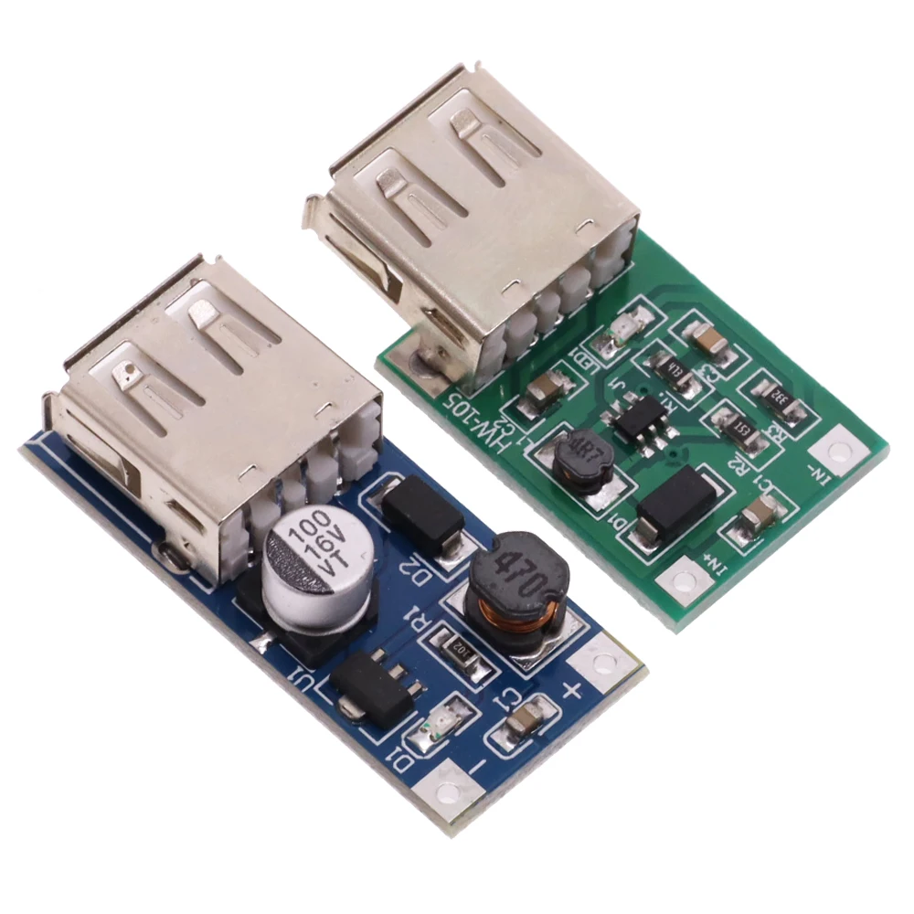 1/5/10PCS DC-DC Boost Module (0.9V ~ 5V) 600mA Boost Converter Step Up Module USB Mobile Power Boost Board TP4056 18650