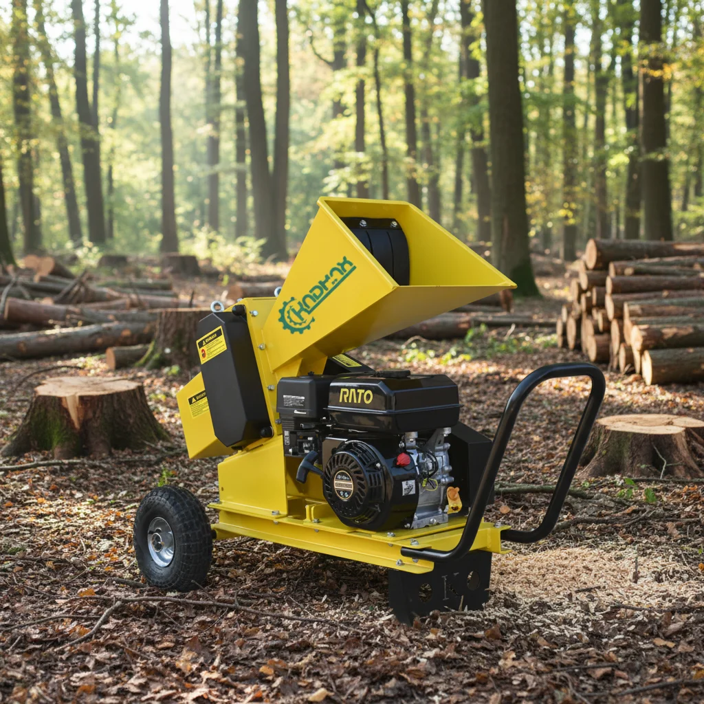 7 horsepower branch crusher, stump grinder, wood chipper, branch crusher