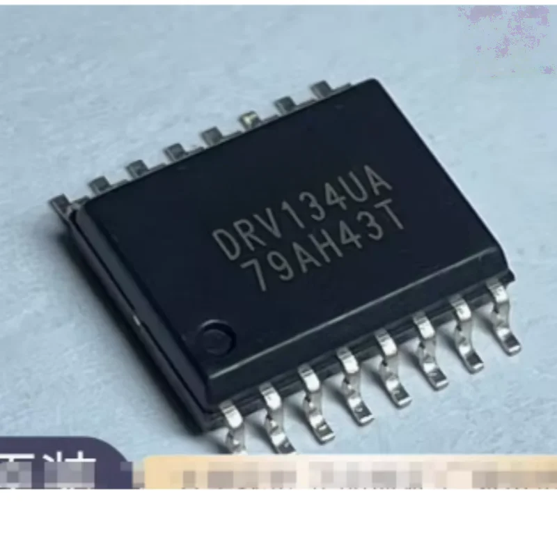 2PCS DRV134UA DRV134  Single-Ended to Balanced Audio Converter SOP16 Chip