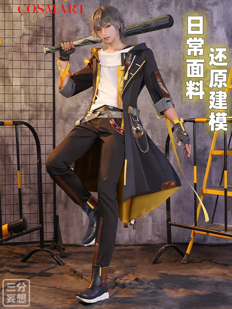 《IN STOCK》Honkai: Star Rail Trailblazer Caelus Men Cosplay Costume Cos Game Anime Party Uniform Hallowen Play Role Clothes