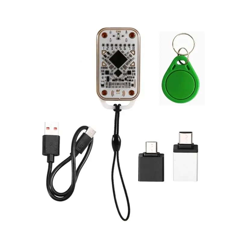 

A99E-Chameleon V3.0 125Khz 13.56Mhz RFID Smart Chip Reader Read Write 1XUID Keychain ID IC Card Smart Tag Copyer Copier