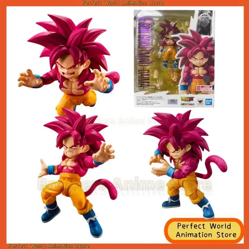 

В наличии фигурки Бандай SHF Dragon Ball Daima Super Saiyan 4 Дайма Сон Гоку