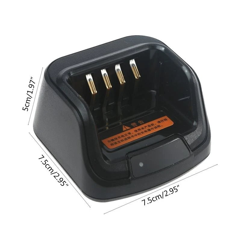 База для аккумулятора рации для двусторонней радиосвязи PD602/PD605/PD662 HYT, зарядное устройство для рации, док-станция для зарядки аккумулятора