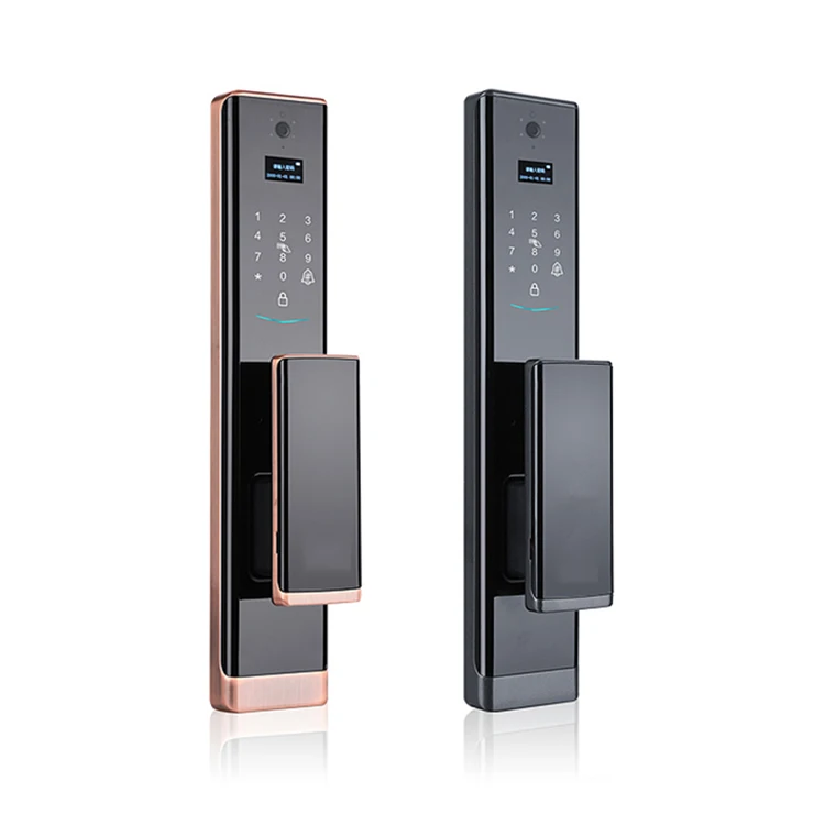 House Electric App Wifi Digital Smart Door Lock Camera Home Security Finger Print Doorlock Keyless Entry Candado Inteligente