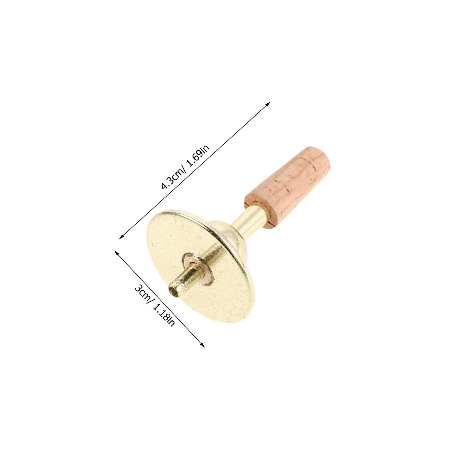 Suona Core D Key Adjustable Mouthpiece Replacement Part Wind Instrument Fitting Suona Practice Device Repair Accessory for Music