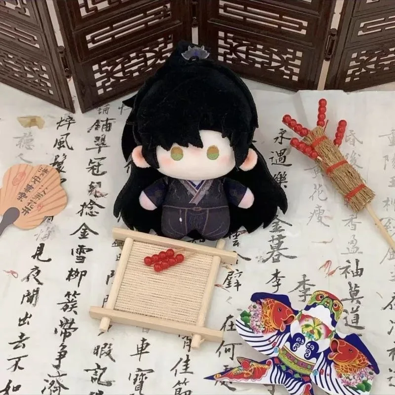 10cm Game Love And Deepspace Classic Kawaii Cosplay Anime Soft Cotton Doll NuNu Body Caleb Cartoon Mini Toy Figures Fans Gift