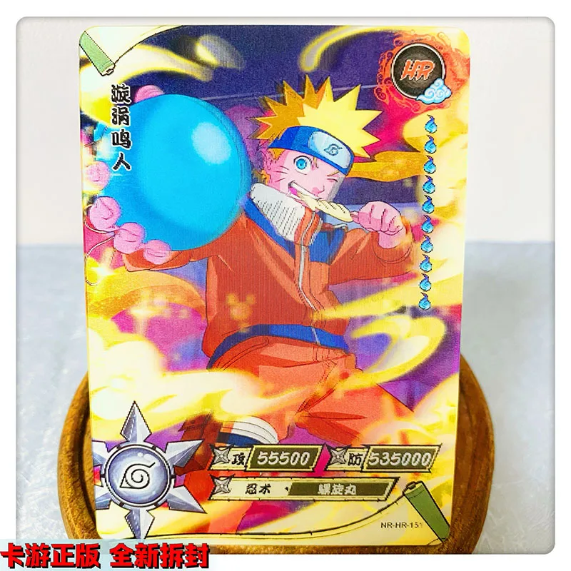 Kyou Anime HR149 ~ 185 personaggi della serie Naruto Uzumaki Naruto Hidan Uchiha Sasuke Rare Collection Flash Card Toys regalo di natale