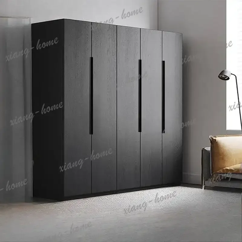 Factory Direct Large Railings Vintage Wardrobes Wood Doors Nordic Dressing Armoire Wardrobes Closet Cabinet Armadio Camera Da Le