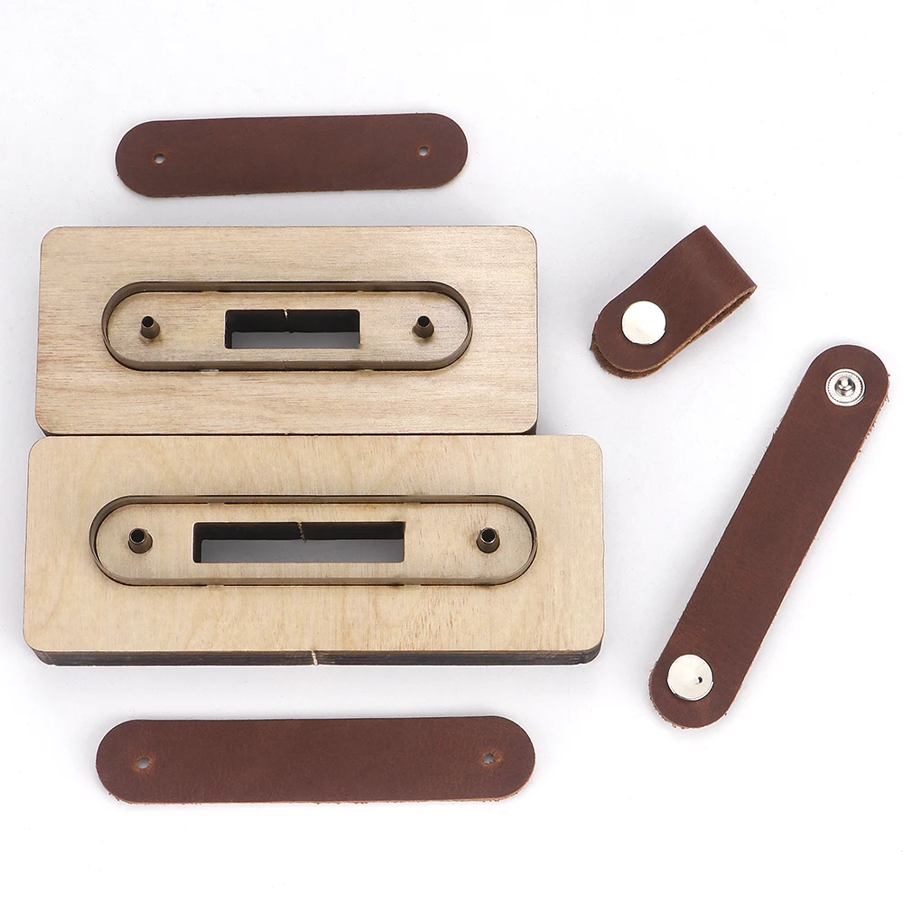 Headphone Cable Winder Leather Cutting Die Cut Mold, Data Cable Winder Punch Die, Leather Crafts Kraft Tool, Handmade Cutters