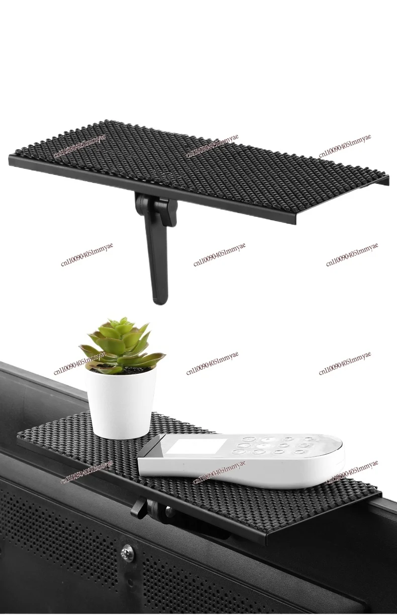 

TV Screen Storage Rack, Computer LCD Monitor Set-top Box Bracket, Free Punching Hanger