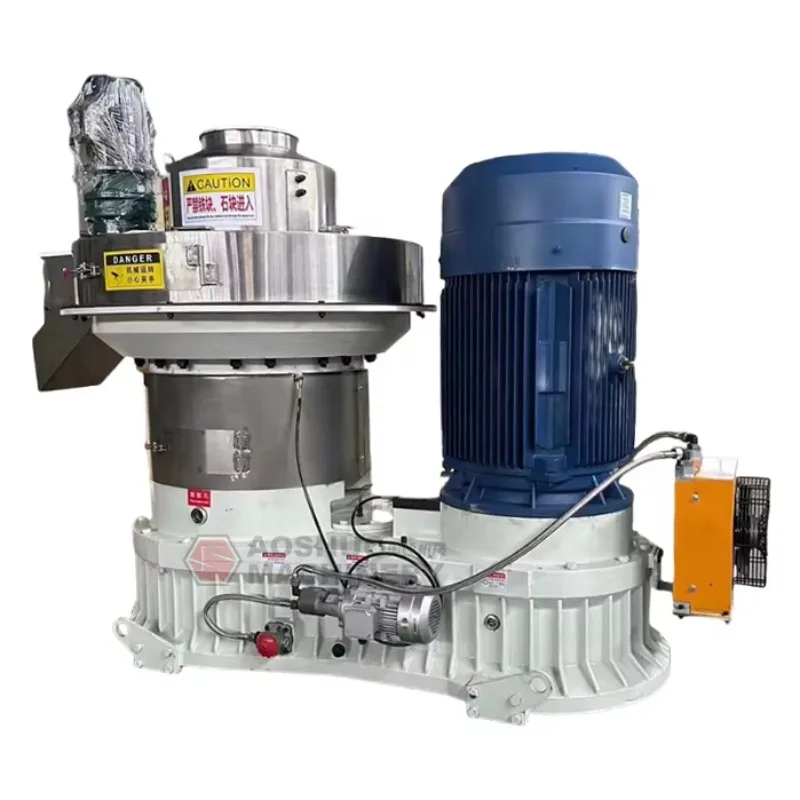 Professional Sawdust Wood Waste Paper Ring Pellet Mill Large Capacity Biomass Pellet Machine
