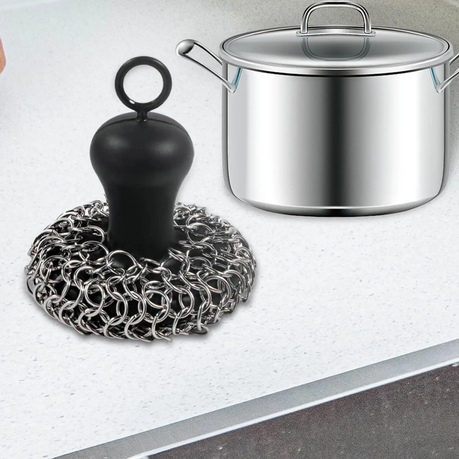 Multifunctional Dishwashing Brush Dish Scrubber Brush Pot Brush Cookware Cleaning Tools Cleaning Brush for Countertop Dish Pot