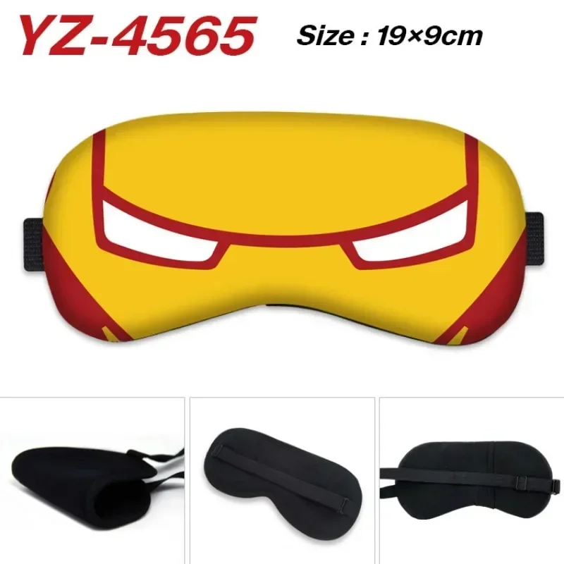 Marvel Blackout Eye Mask Super Heroes Around Eye Mask Superman Deadpool Iron Man Three-dimensional Breathable Sleeping Eye Masks