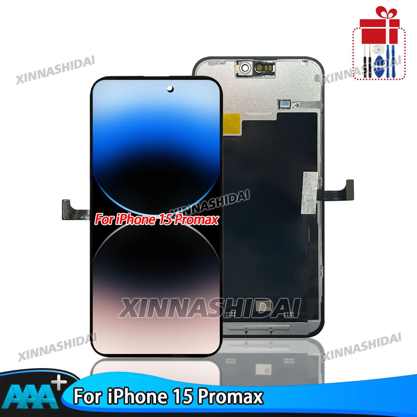 AAA+ Tested High Quality InCell For iPhone 15 Pro Max InCell LCD Display Touch Screen Digitizer Assembly Replacement Parts