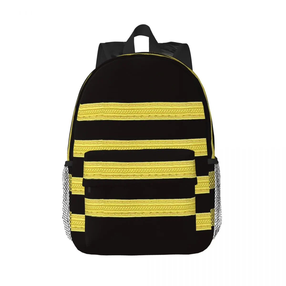 Captain Pilot Four Stripes Backpacks Teenager Bookbag Fashion Children School Bags Laptop Rucksack Shoulder Bag Large Capacity