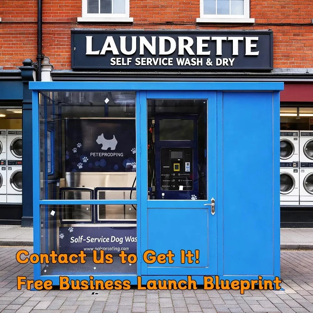 Outdoor Self-Service Dog Wash Booth with Touch Screen Multi-Function Passive Income Machine