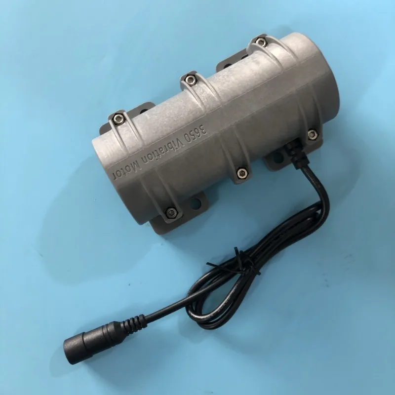 DC Motor 12V/24V 3800RPM Double Vibrating Motor with Regulator for Warning Systems Massage Bed Chair