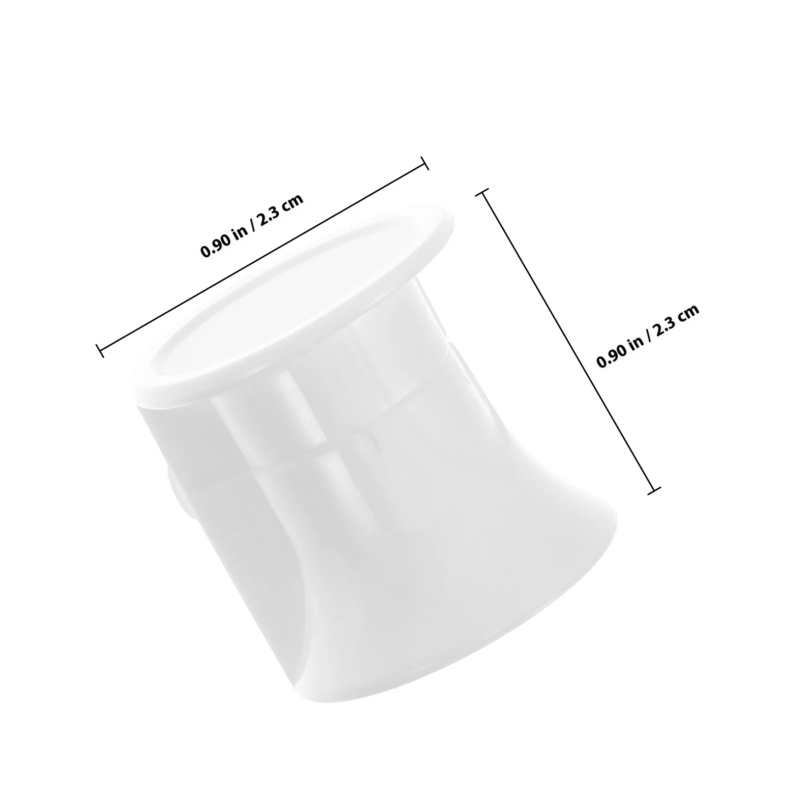 50Pcs Toothpaste Flip Plastic Caps White Replacement Lid 13.7mm Inner Diameter Toothpaste Tube Squeezer Top Cover Self-Closing