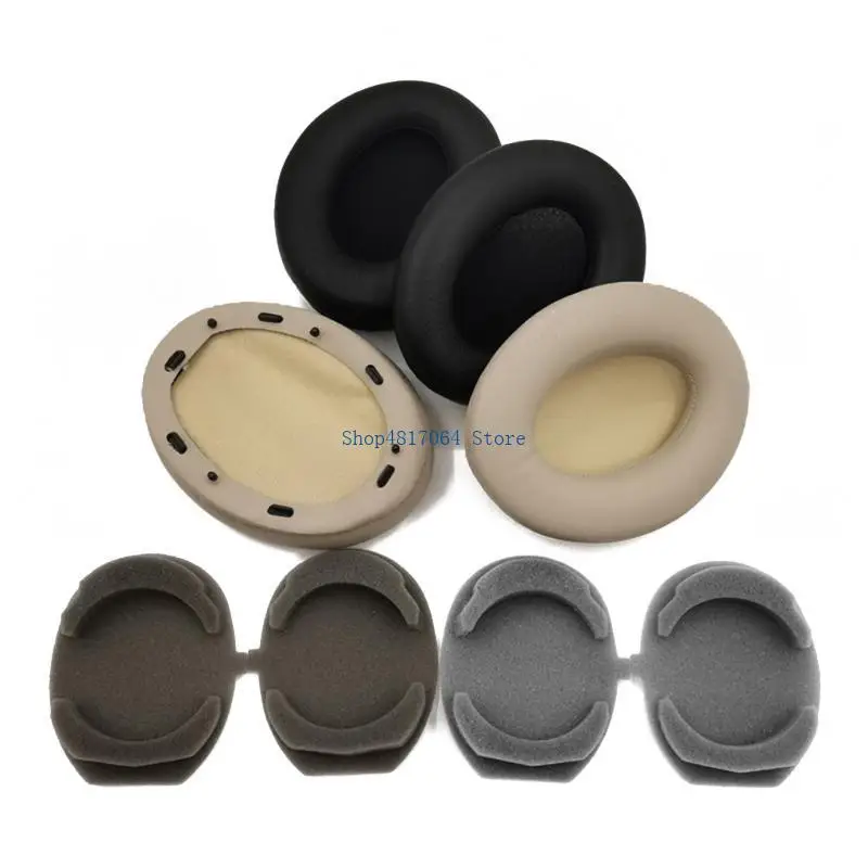 

T3LB Cushion Cover Earpads Earmuffs Replacement For WH-1000XM3 Headset