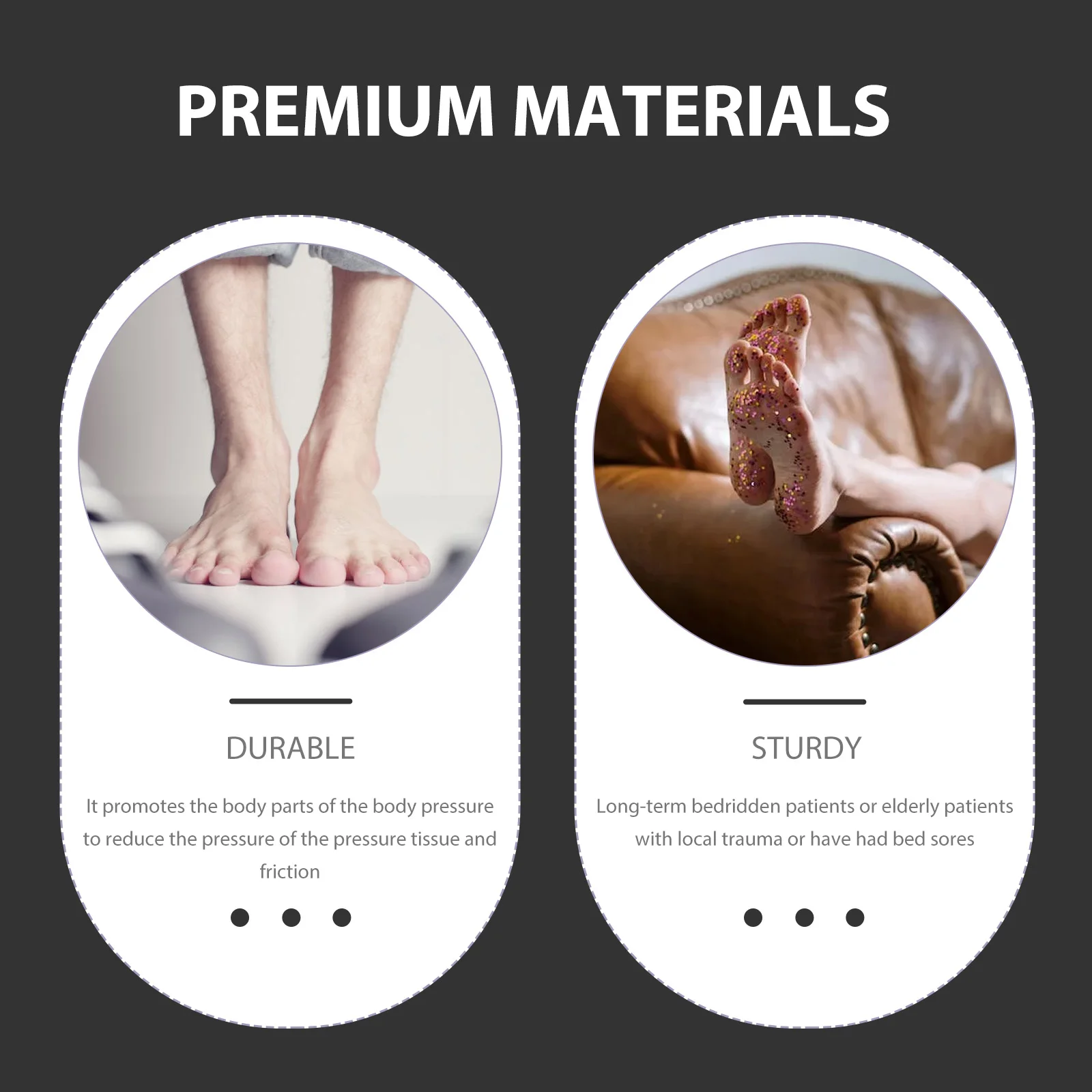 

Sponge Hand Ring Nursing Bolster Bed Sore Prevention Pad For Bedridden Patients Heel Ankle Support Pillow Scientific