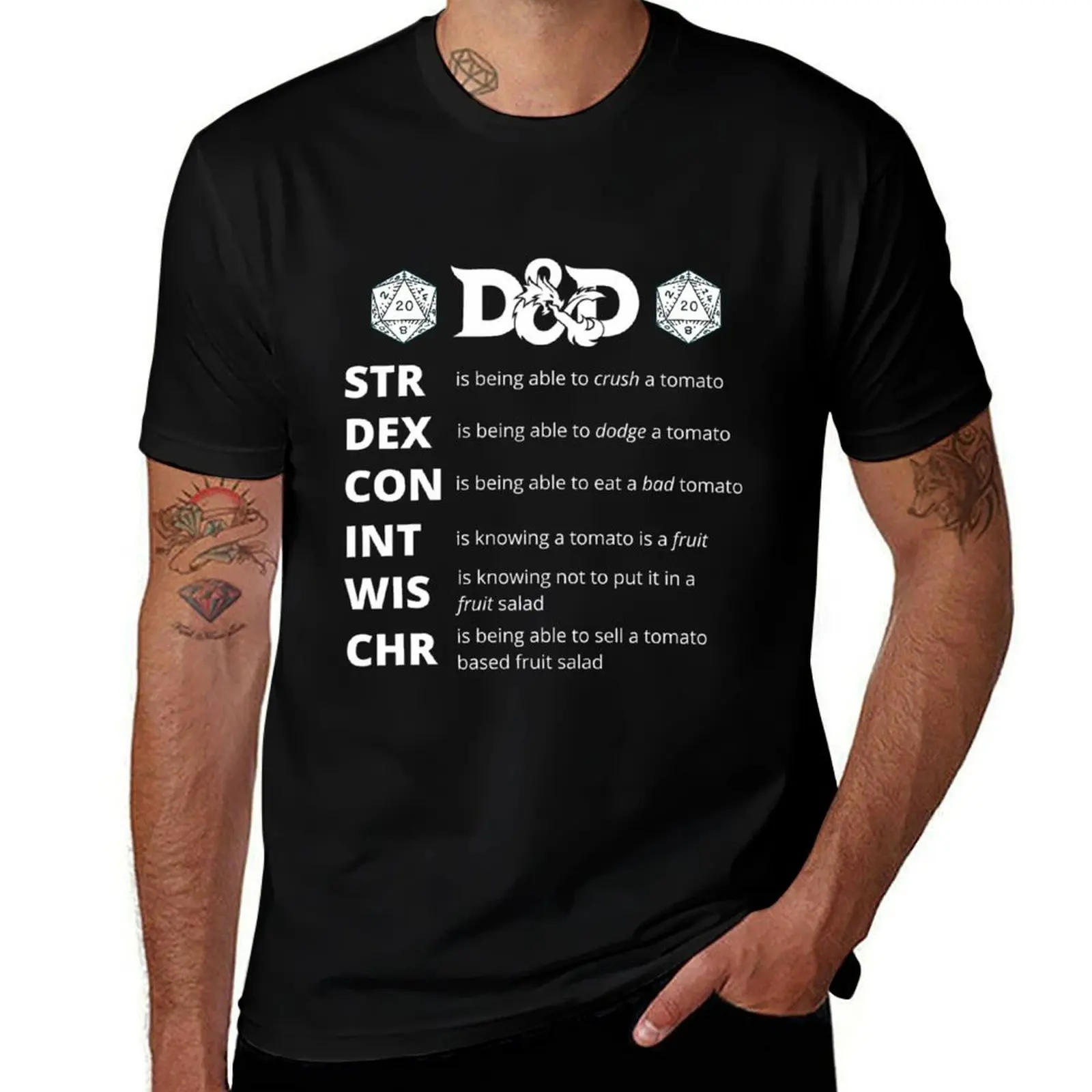 

Dungeons and Dragons T-Shirt anime stuff basketball graphic tees mens graphic t-shirts hip hop
