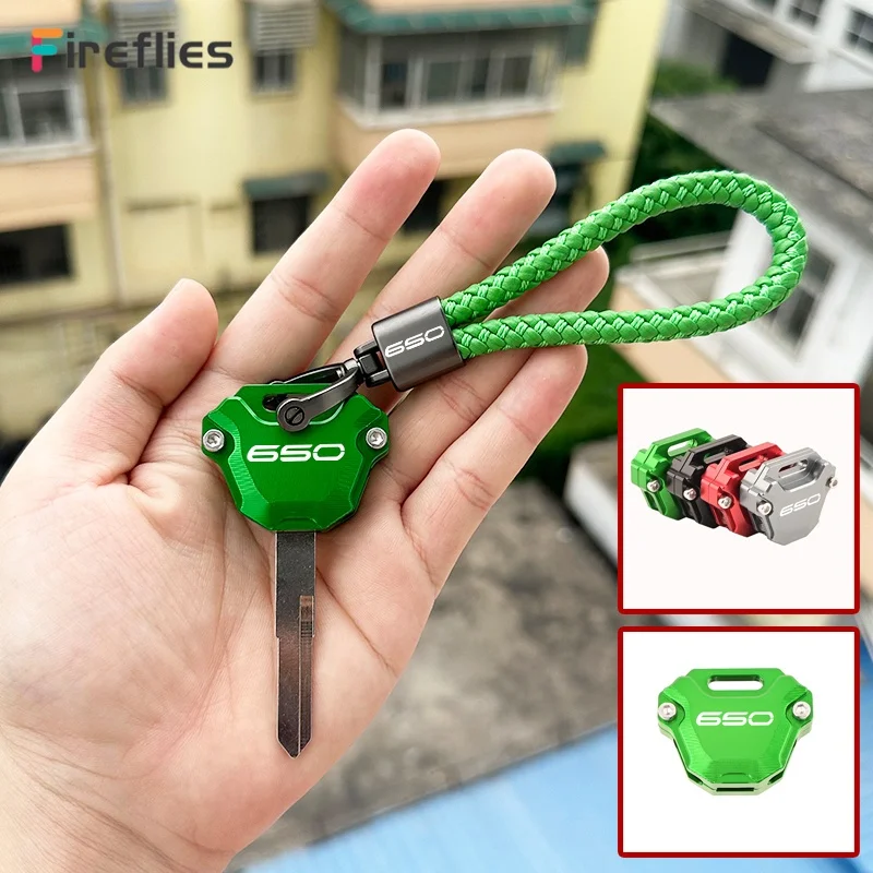 2024 neue Motorrad Schlüssel Halter Schutz Schlüsselbund Fit Für Kawasaki Z650 Z650RS Z650RS Z650RS Z650RS Z650 2017-2022 2023 Zubehör