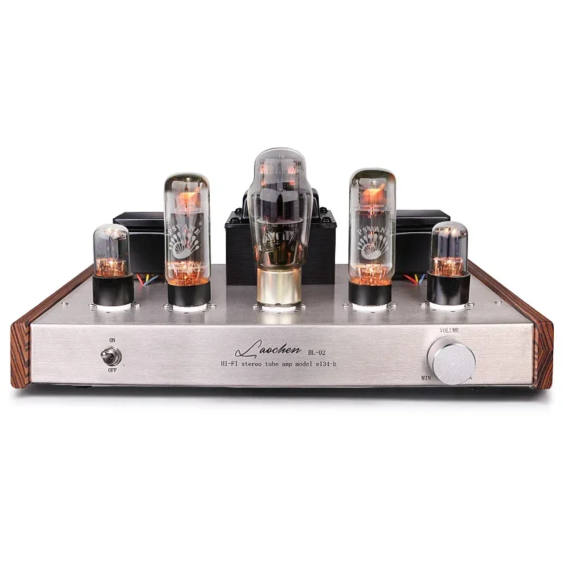 EL34 pure hand scaffolding class A tube amp, HIFI fever audio, output power: triode connection 8W, standard connection 12W