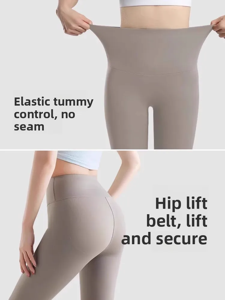 سليم صالح عالية الخصر اليوغا سراويل رياضية المرأة الصيف جديد Sle رقيقة خمسة أرباع جلد arkskin طباعة طماق رجل العلامة التجارية