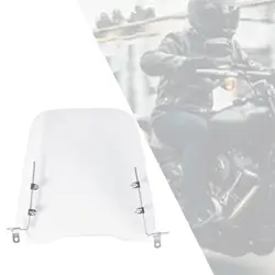 Motorcycle Windscreen Anti-Scratch Screen Scooters Windshield Extension Spoiler，Adjustable Motorbike Windshield Extension