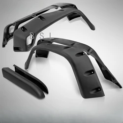 for Jeep TJ Wrangler 1997-2006 T001 TJ Fender Flare 1 set ABS Black High wheel eyebrow Fender Flares
