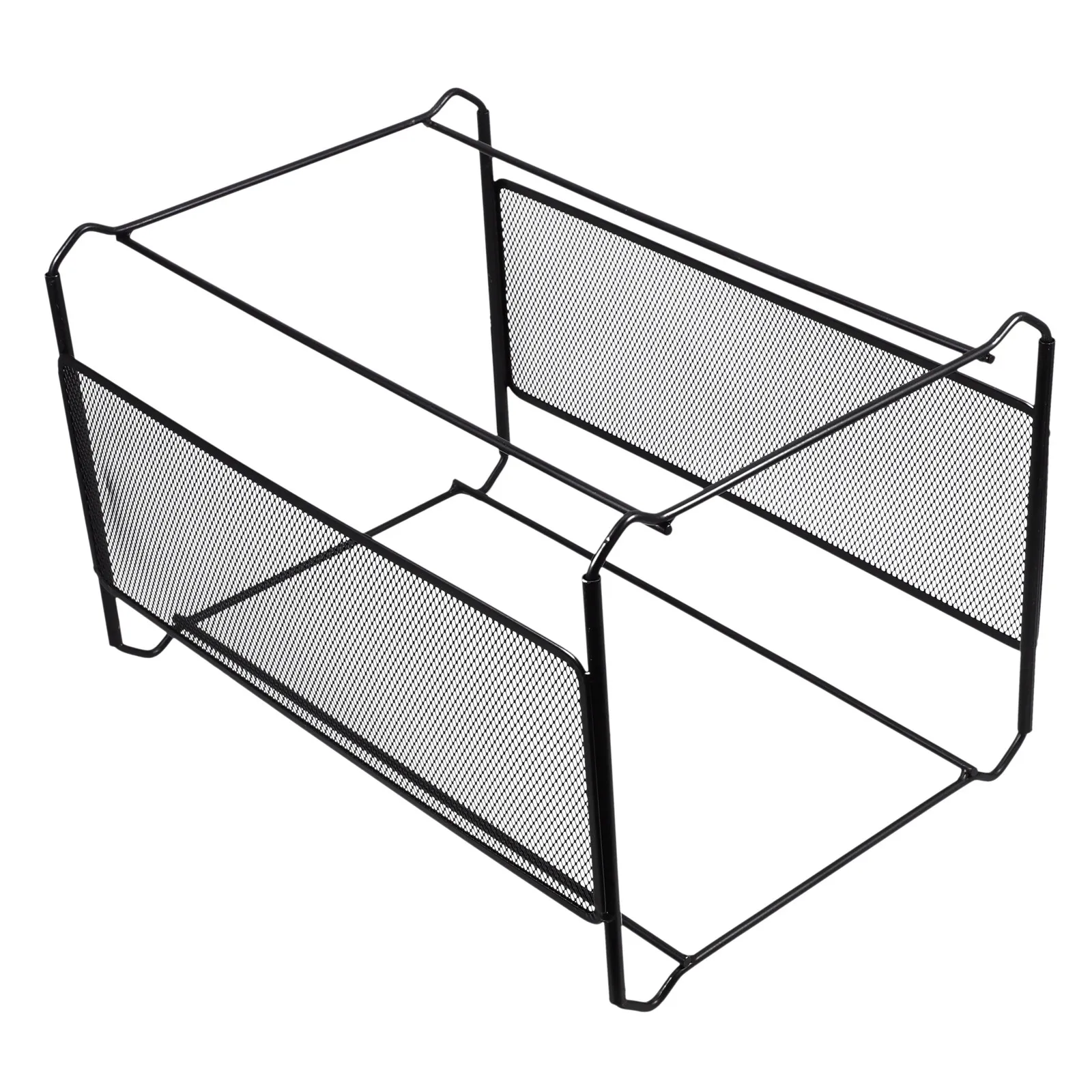 

File Holder for Desk Metal Mesh Storage Rack Books Folders Papers Organizer Office Home School Decoration Hanging File Box
