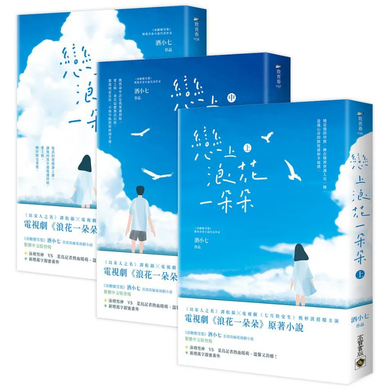 Falling In Love With The Waves One By One Upper Middle And Lower Set Of Books Jiu Xiaoqi Gao Bao 9789865061241 Book