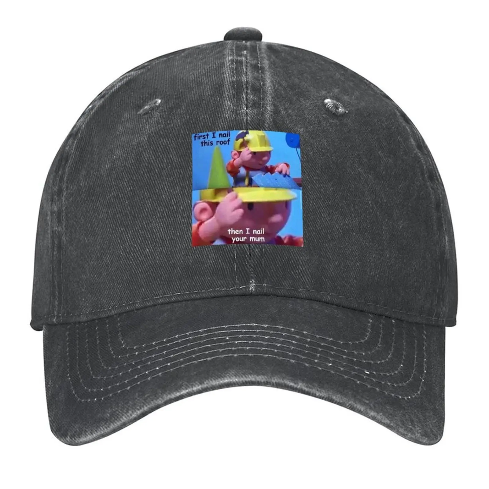 

bob the builder Baseball Cap Designer Hat fishing hat Rugby Uv Protection Solar Hat Men Hats Women's