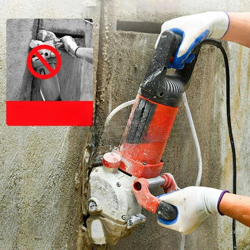 Dust-Free Hydropower Installation Automatic Concrete Cutting Machine 2025 NEW 1800w 5 Blades Electric Wall Slotting Machine
