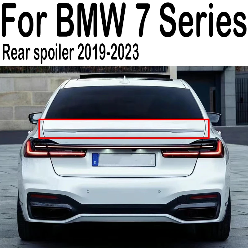 

For BMW 7 Series G11 G12 730i 730d 740i 740d 750i 760i Li Ld Rear Trunk Tail Wing 2016-2022