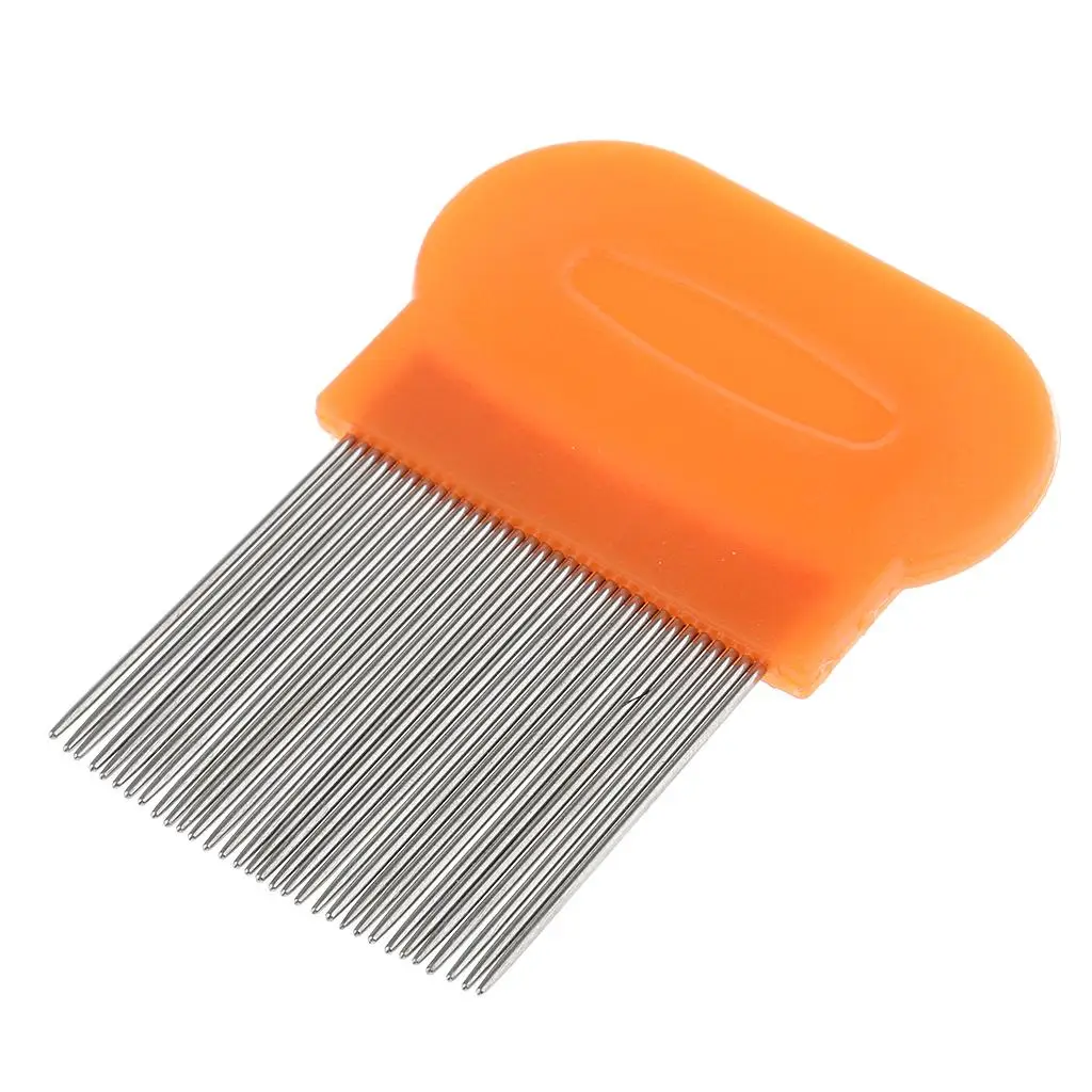 

Steel Wig Comb Durable Hairdressing Barber Brush Anti-static Tool for Layering and Coloring Hair
