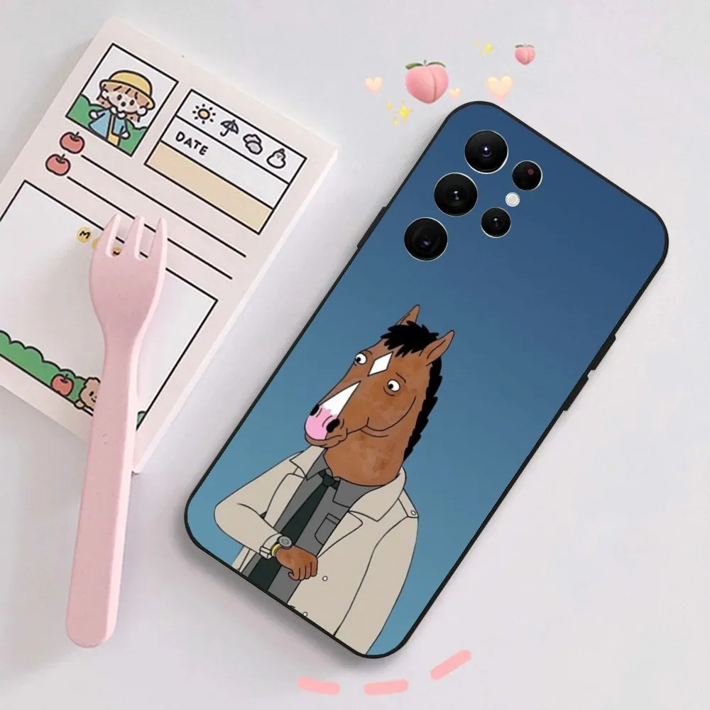 B-Bojack cartoon H-Horseman funny Phone Case For Samsung Galaxy A20,A21s,A22,A31,A32,A52,A53,A72,73,A80,A91Soft Black Cover