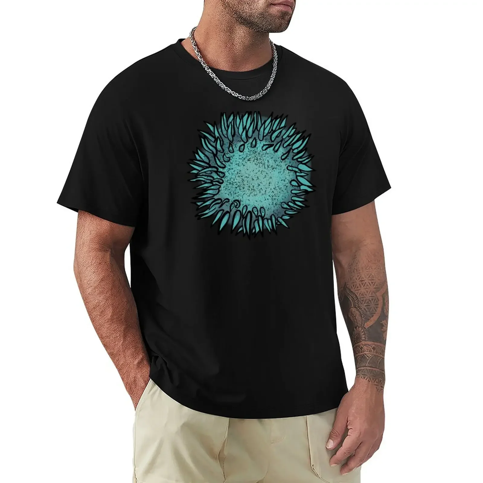 Sea Anenome T-Shirt tops Blouse quick drying men t shirt