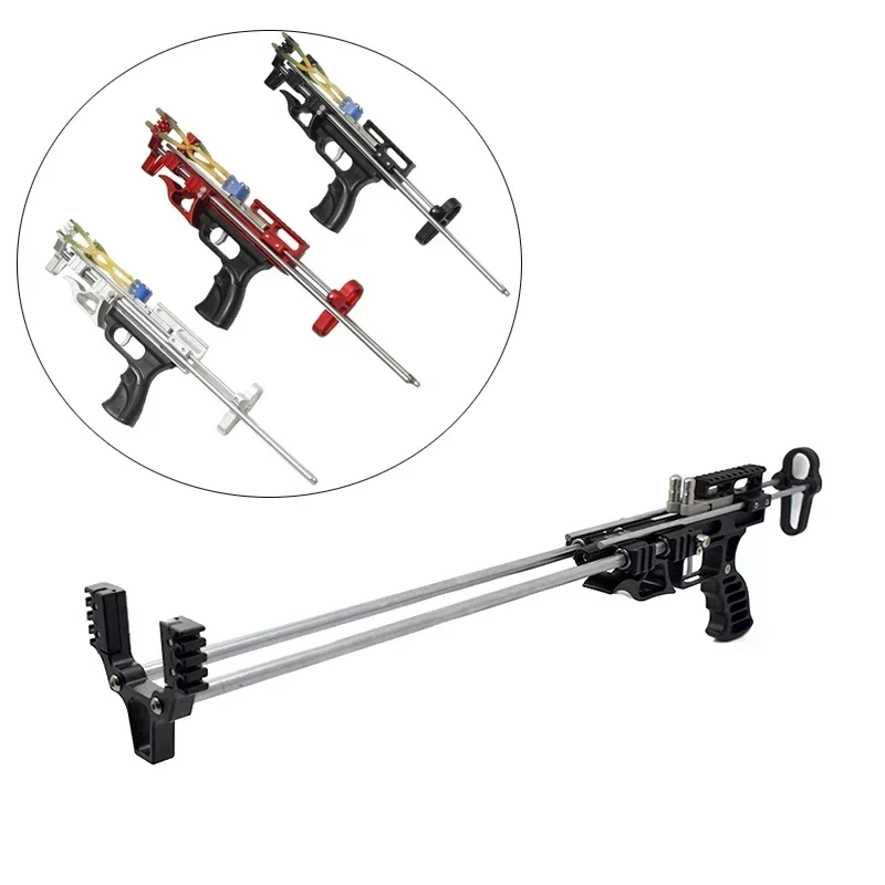

Upgraded Hunting Slingshot Powerful Mini Slingshot Multifunctional Outdoor Steel Ball Shooting Fishing Other Shooting Products