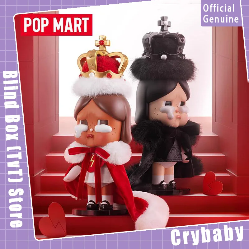 Mega Crybaby 400% caja ciega de la reina del corazón roto colección de edición limitada juguete adorno Kawaii modelo regalo de Navidad