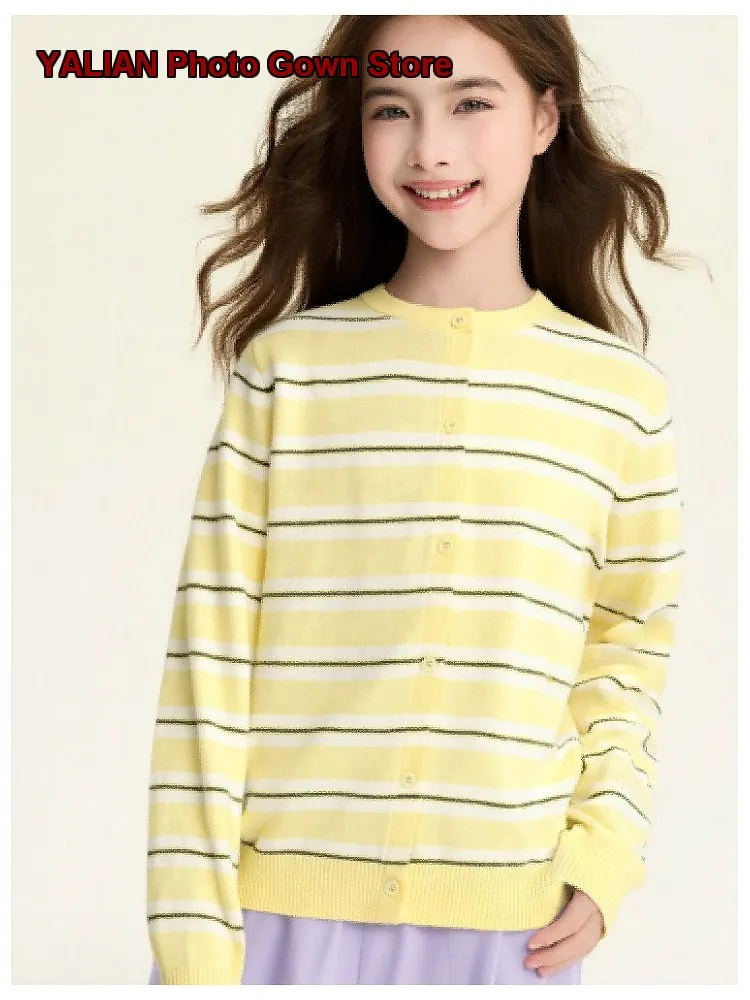 Girls Knit Top Official Autumn Spring Older Kids Infant Outerwear