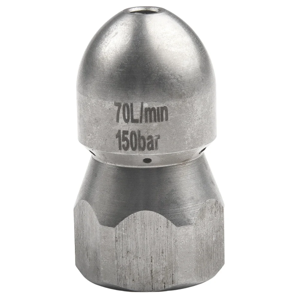 Brand New High Quality Nozzle Pressure Washer Drain Flusher G1/2inch Heavy Dut High Pressure Power Equipment Replacement 1Pcs