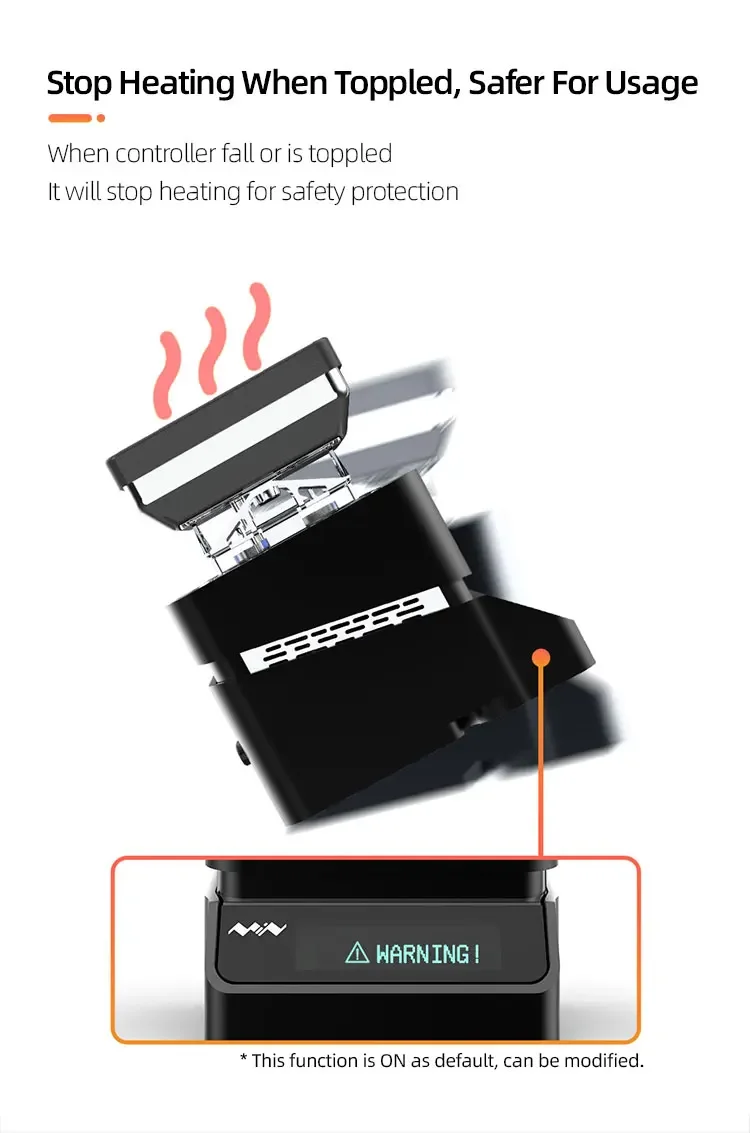 MINIWARE MHP30 Mini Hot Plate Preheater 30*30mm Heating Area Constant Temperature Heating Table 300℃ Intelligent Heating Table AU Location Shipping Fast
