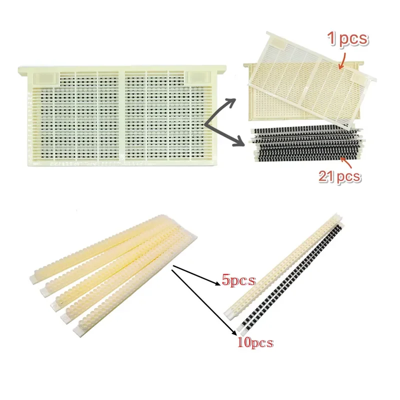 CQR‑3 Complete Royal Jelly Production Kit with Larva Grafting Parts Queen Rearing Beekeeping Tool