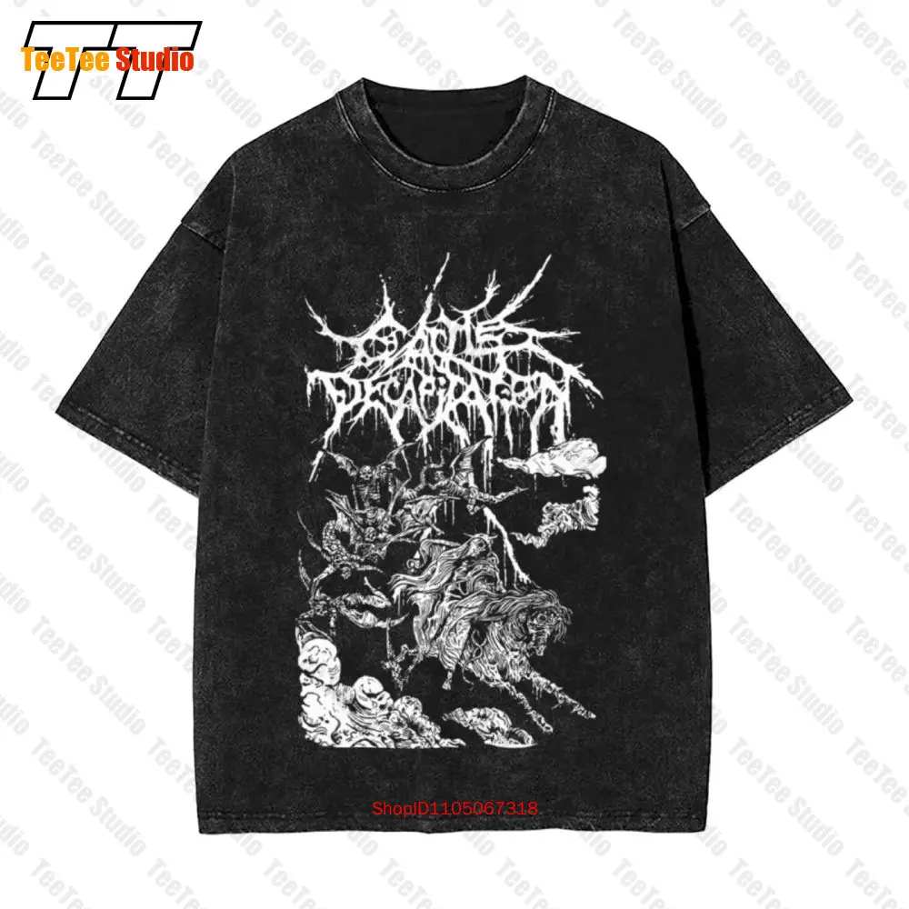 Cattle Decapitation (The Procession) Vintage Oversized T-Shirt HH3S