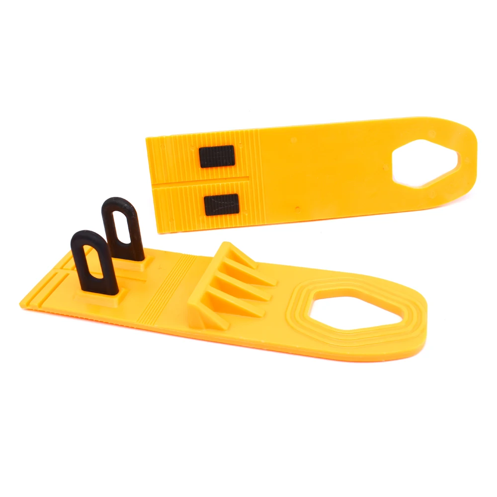 PDR Dent Pulling Plates Kit Multi Size Plastic Pull Tabs With U Loops For Hydraulic Crossbar Dent Lifter 5