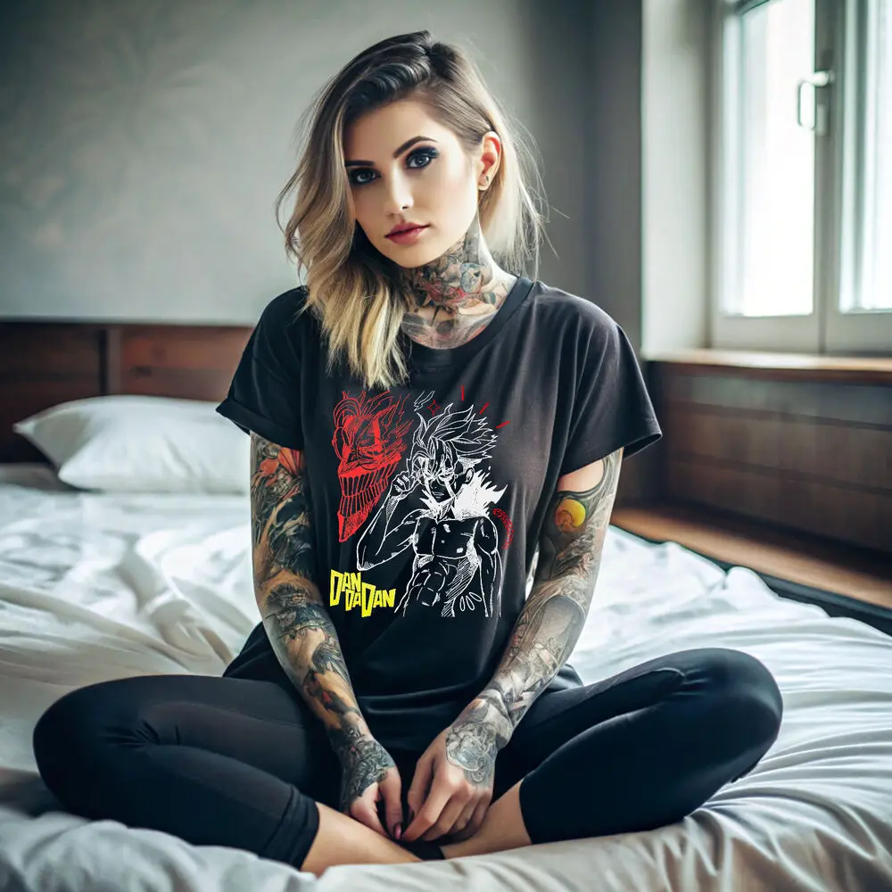 Dandadan T-shirt Japanaise Anime Manga Gift Exclusive Shirt All Size image 6