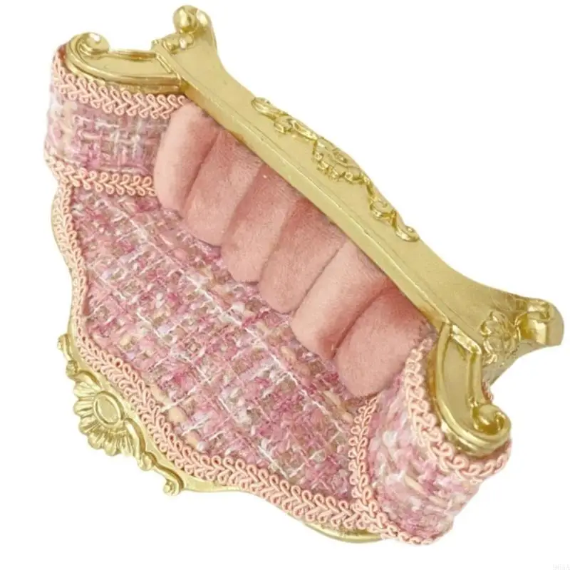 

Диванная подставка для ювелирных изделий для серег, колец, амулетов с тканевой пластиковой конструкцией, декоративный органайзер